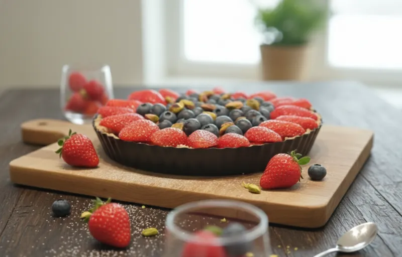 Tarte aux fraises