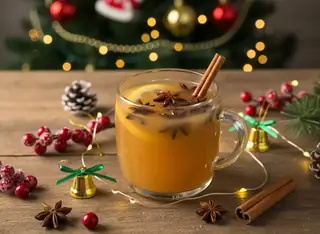 Vin chaud de pomme sans alcool