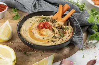 Dips carottes et tahini