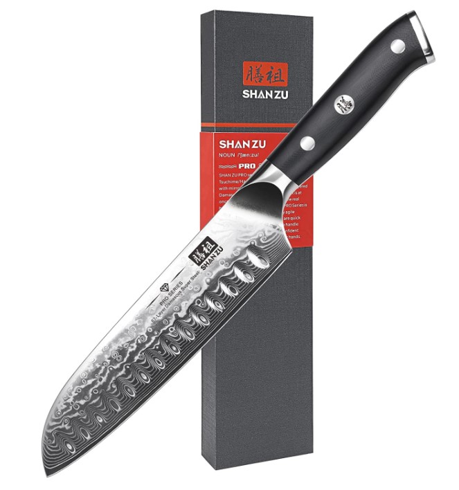 Couteau Santoku cadeau